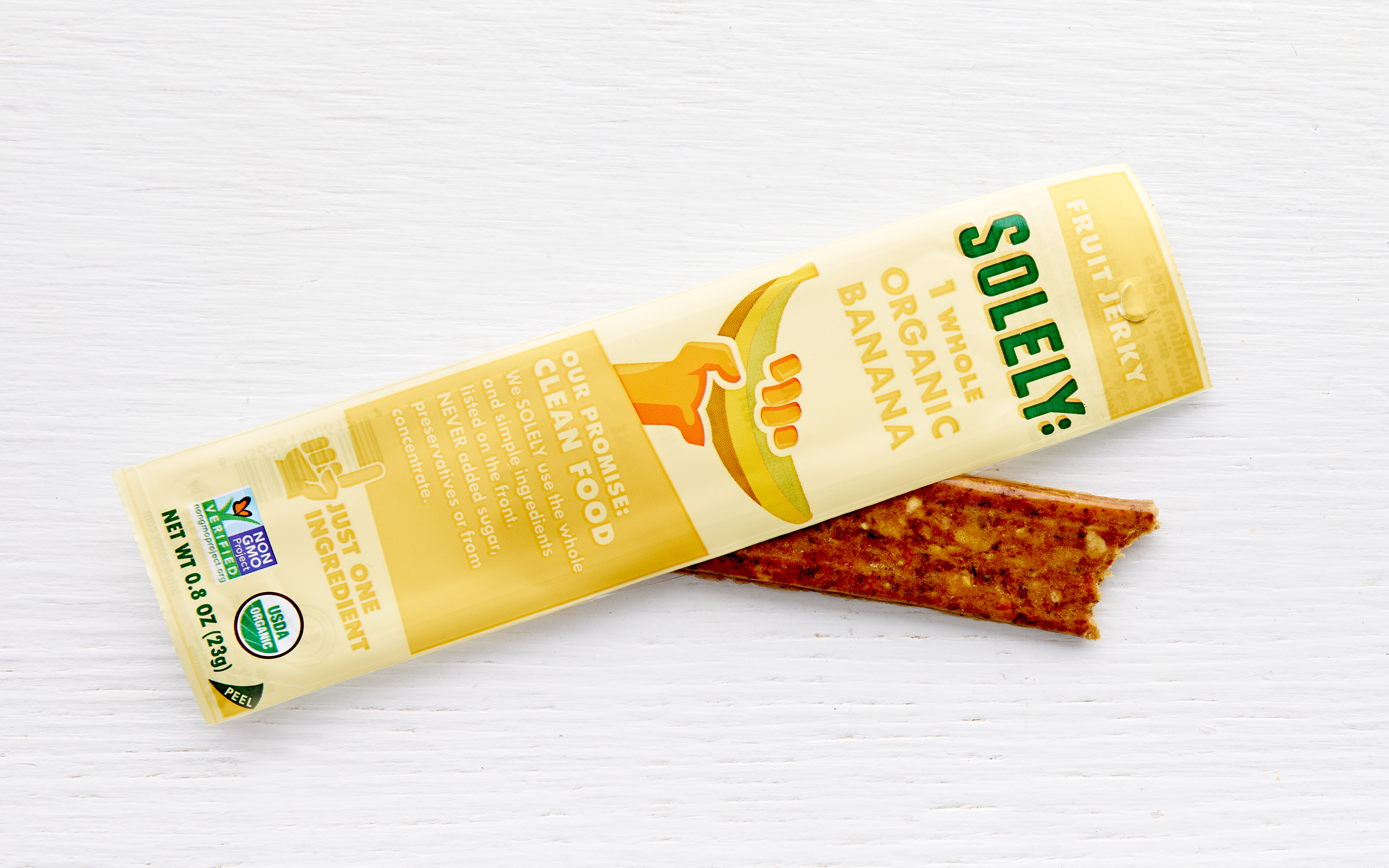 Organic Banana Fruit Jerky Solely SF Bay Good Eggs